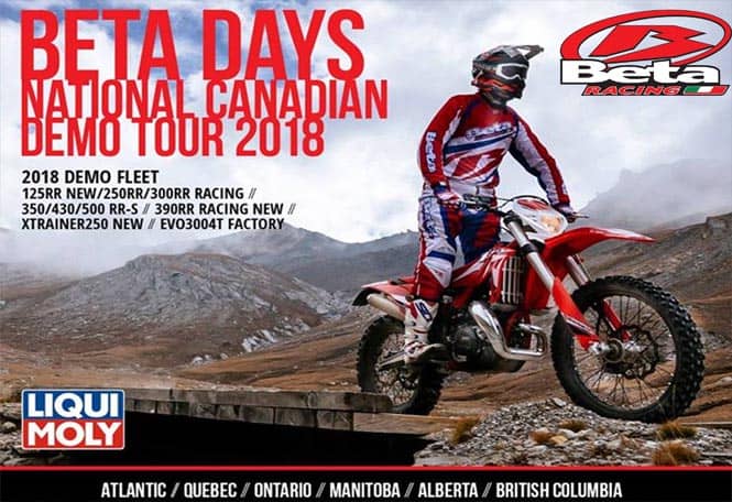 beta test days 2018 national canadian tour