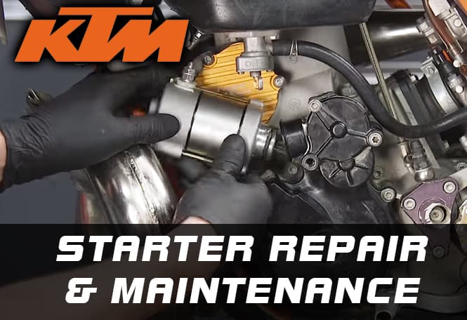 KTM electric starter-repair-ktm1