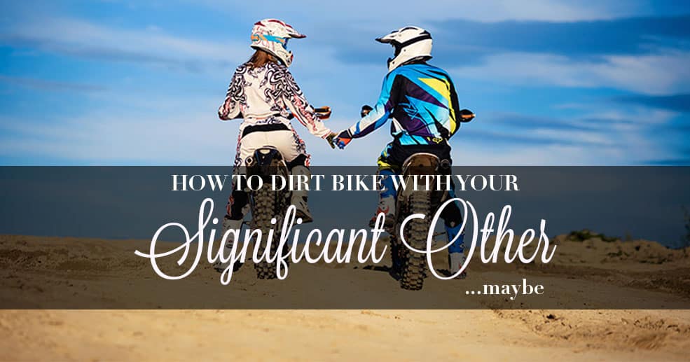 how to ride with your significant other