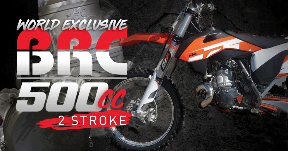brc 500 world exclsuive big bore 2 stroke is back cover
