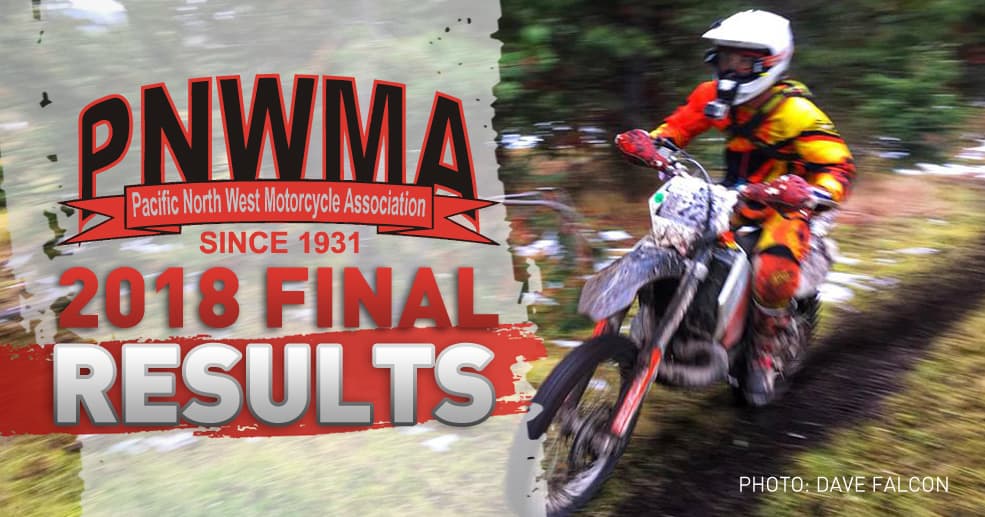 2018 PNWMA Unofficial Overall Points & Result Standings