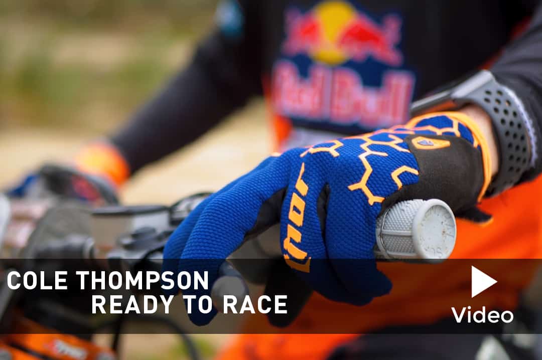 cole thompson ready to race 2019 KTM 450 SXF flight media canada