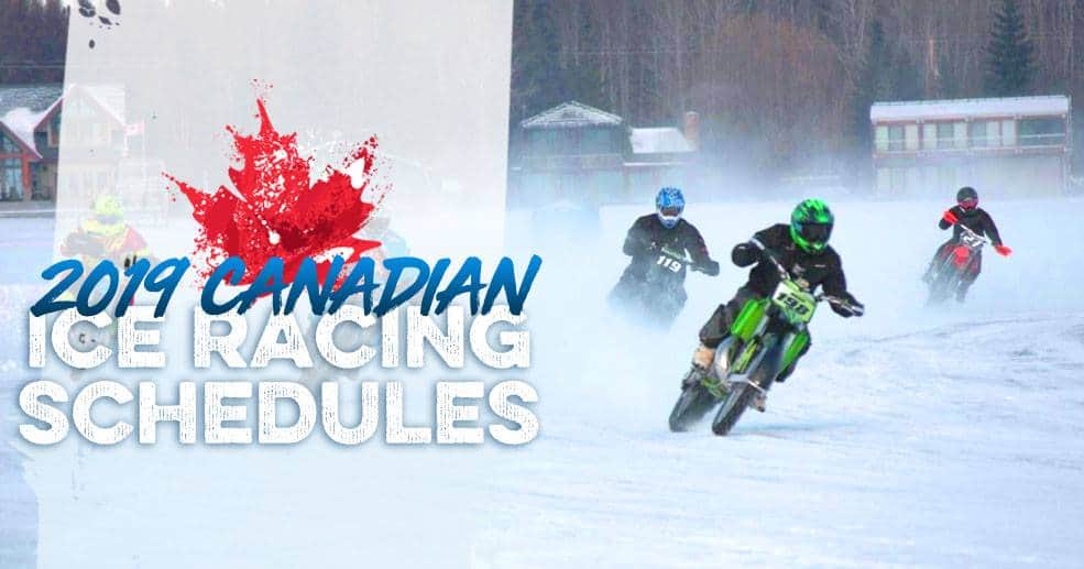 2019 canadian motorcycle atv utv quad ice racing schedule