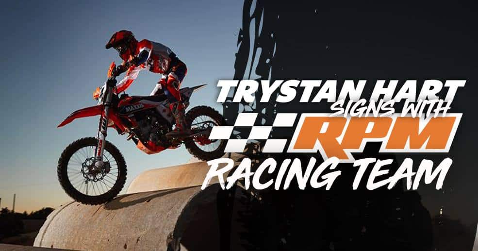 trystan hart and spenser wilton sign RPM racing team 2019