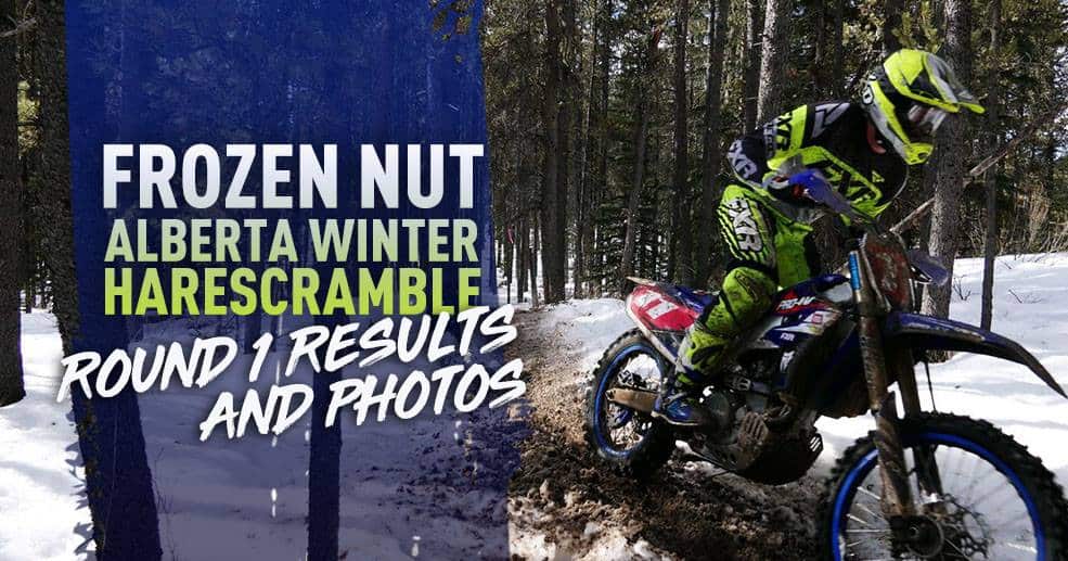 frozen nut harescramble results - winter race alberta round 1