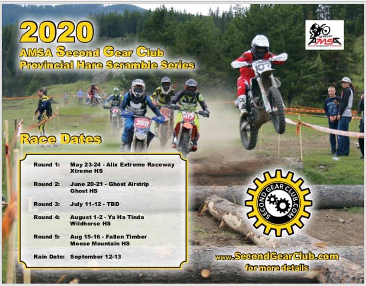 second gear club 2020 alberta harescramble schedule