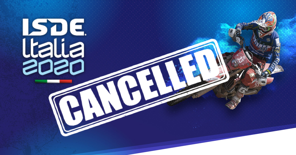 2020 ITALY isde cancelled offiical statement