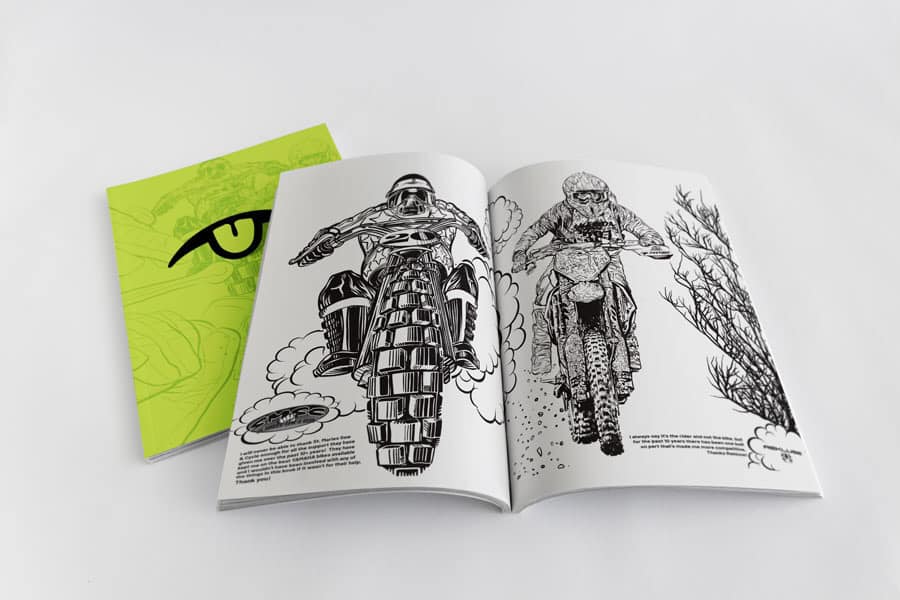 dirt bike coloring book jerm designs