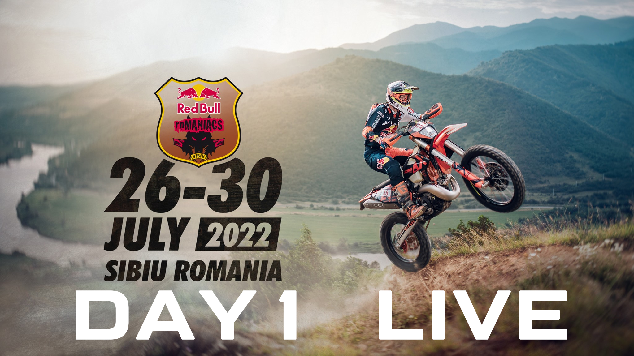 JULY.27.2022 REDBULL ROMANIACS 2022 day 1 coverage live